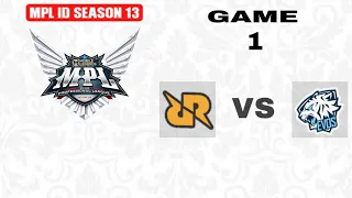 DERBY KLASIK PERTAMA DI MPL S13 WEEK 3 | RRQ VS EVOS GAME 1  #RRQ #MPLID #EVOS