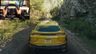 NFS UNBOUND Lamborghini Urus - Logitech g29 gameplay