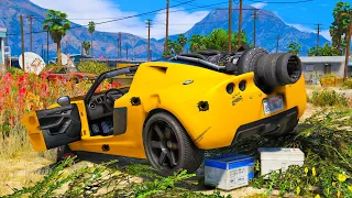 НАШЕЛ ЗАБРОШЕННЫЙ РЕАКТИВНЫЙ АВТОМОБИЛЬ! УГНАЛ САМЫЙ БЫСТРЫЙ ROCKET VOLTIC (GTA 5 RP RADMIR)