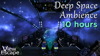 Deep Space Ambience into the Nebula | Space Sounds | Relaxing Sounds of Space Flight | 10 HOURS