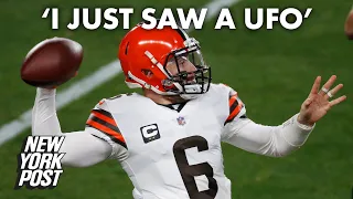 Baker Mayfield and wife Emily Wilkinson ‘almost 100%’ saw a UFO | New York Post