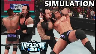 WWE 2K19 SIMULATION: UNDERTAKER VS RANDY ORTON | WRESTLEMANIA 21 HIGHLIGHTS