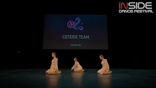 INSIDE DANCE FESTIVAL 13 АПРЕЛЯ 2024  LADY’S BEGINNERS  Coterie team