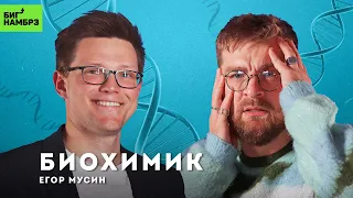 ДНК, РНК, ГМО и люди-химеры | БИОХИМИК ЕГОР МУСИН