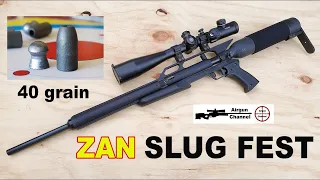 Air Force CONDOR Review + Shooting 40gr ZAN Airgun SLUGS @ 900FPS