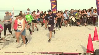 Hundreds turnout to run for first responders, veterans and law enforcement officers