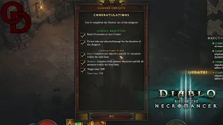 Mastering set dungeon for waste and infernal machines. - Diablo III - E4
