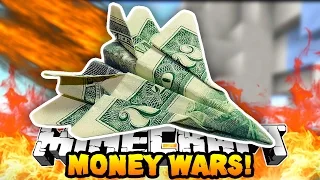 Minecraft MONEY WARS "GOD APPLE DEATH!" #6 w/ Preston, PeteZahHutt & Kenny