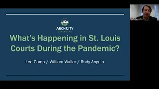#ACDLive: What's Happening in the St. Louis Courts During the Pandemic?