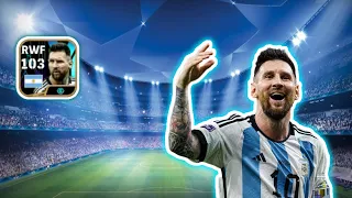 New 103 Rated Leo messi pack  | eFootball™ 2024