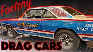 FACTORY DRAG CARS Exposed! The Holy Grail from GM, Ford and Mopar