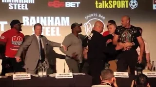 **WARNING EXPLICIT LANGUAGE** DERECK CHISORA v TYSON FURY II - FINAL LONDON PRESS CONFERENCE