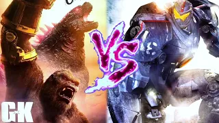 GODZILLA & KONG vs PACIFIC RIM (Gispy Danger) Epic Supercut Battle!