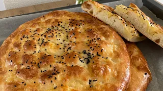 Potato Stuffed Turkish Pide Bread (Ramazan Pidesi) - Episode 544 - Baking with Eda