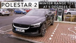 Polestar 2 UK winter range test - how far will it go!?