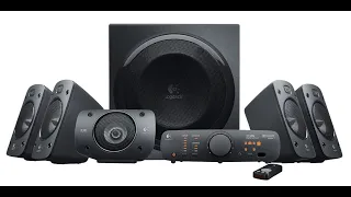 Logitech z906 5.1 THX Certified Surround Sound System Unbox + Review