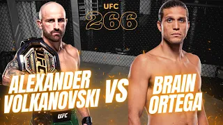 Brian Ortega vs. Alexander Volkanovski Highlights - UFC 266