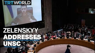 Zelenskyy urges UN to 'act immediately' on alleged war crimes
