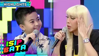 Vice Ganda jokes around with Lucas | Isip Bata