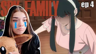 I ACTUALLY CRIED | SPY x FAMILY Episode 4 Anime Live Reaction