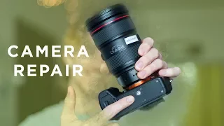 how to fix Sony a7s ii tripod mount