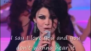 Haifa Wehbe “Agoul Ahwak” (I Say I Love You) English Subtitles at Miss Lebanon هيفاء وهبي اقول اهواك