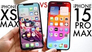 iPhone 15 Pro Max Vs iPhone XS Max! (Comparison) (Review)