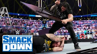 Roman Reigns buries Kevin Owens under tables, ladders and chairs: SmackDown, Dec. 18, 2020