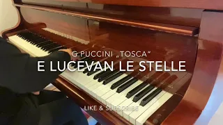 G.Puccini Tosca „E lucevan le stelle“ Piano accompaniment