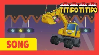 Train Song l Wheels on the strong heavy vehicles (60 mins) l Nursery Rhymes l TITIPO TITIPO