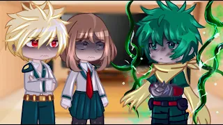 Past Class 1A React To Deku // MHA // Gacha Club