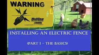 How to install an electric fence