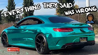 They lied to us about the S550/S560 Coupe?…