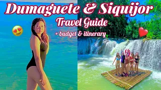 EXPLORING DUMAGUETE & SIQUIJOR (w/ itinerary and budget) | Dumaguete Siquijor Vlog 2022