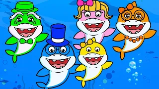 Baby Shark | #babyshark Doo Doo Doo Dance | Animal Songs for Children | Kids Songs & Nursery Rhymes