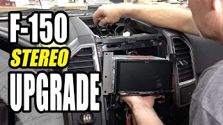 Ford F-150 Stereo Upgrade with Pioneer AVIC-W8500NEX Receiver