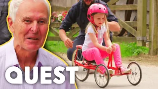 Grandad Passes On Restored Triang Tricycle | The Repair Shop