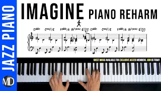 Jazz Up Your Beatles Repertoire: Reharmonizing Imagine on Piano (Sheet Music)