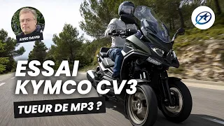 Scooter 3 roues Kymco CV3 - Essai (avec avis passager)