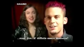 Madonna - Italy Rai1 Madonna Interview 1998