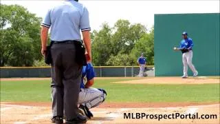 Marcus Stroman, Toronto Blue Jays - 2014 - warming up on the mound