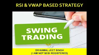 SWING TRADE STRATEGY BASED ON RSI AND VWAP : HIGH R: R