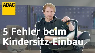 Kindersitz im Auto befestigen: Vermeidet diese 5 gefährlichen Fehler | Einfach. Selber. Machen.|ADAC