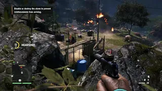 Far Cry 4 Outpost-1 in 1 Minute ||LEVEL-HARD|| FULL STEALTH|| UNDETECTED.