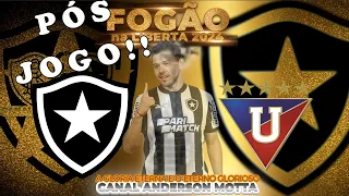 LIVE ALVINEGRA RAIZ - COPA LIBERTADORES!!PÓS JOGO!!! BOTAFOGO X LDU!!