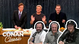 Conan & Norm Macdonald Cook With Gordon Ramsay REACTION!! | OFFICE BLOKES REACT!!