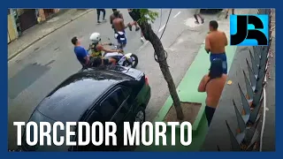 JR de Olho: câmeras flagram assassinato de torcedor do Vasco antes do clássico contra o Flamengo