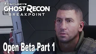 Ghost Recon Breakpoint - Gameplay Walkthrough Part 1 No Commentary Open Beta [4K]
