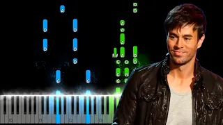 Enrique Iglesias - Bailando Piano Tutorial