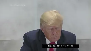 Trump repeatedly takes the 5th in video deposition released by NY attorney general